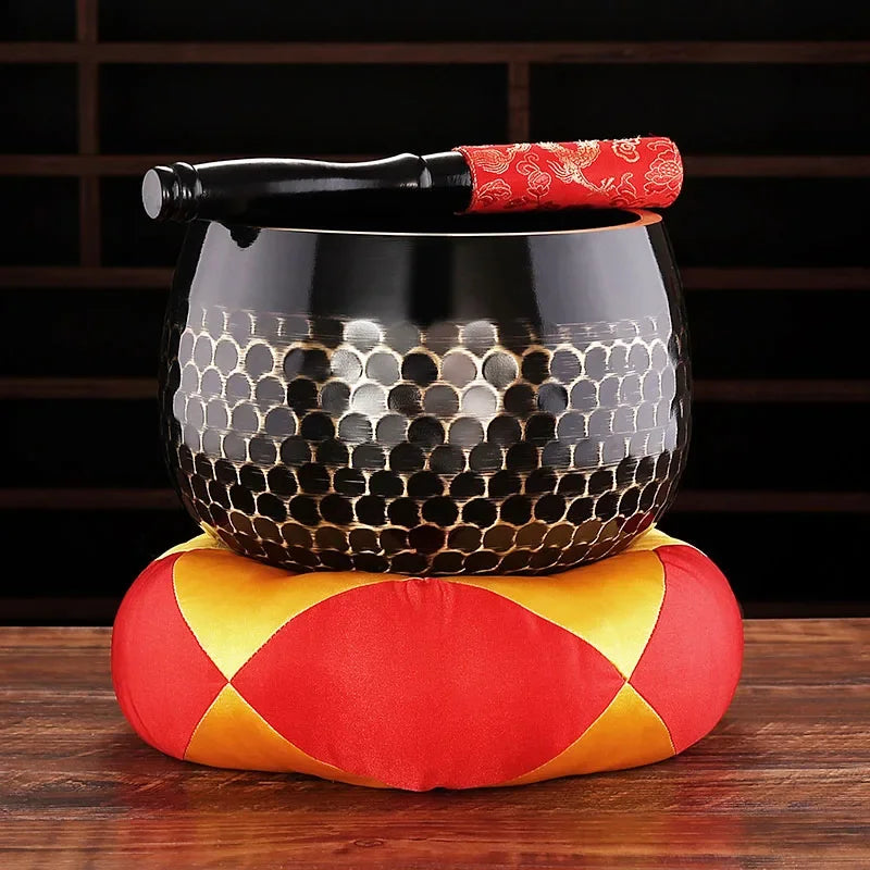 Handmade Scaled Brass Sound Bowl