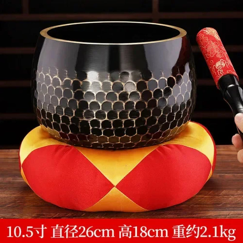 Handmade Scaled Brass Sound Bowl