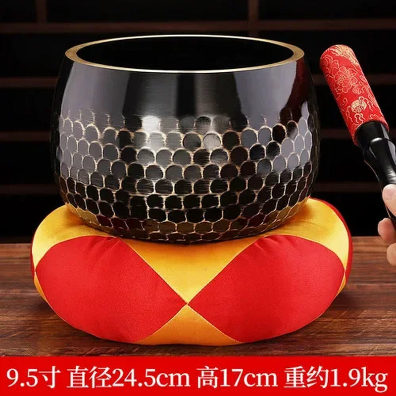 Handmade Scaled Brass Sound Bowl