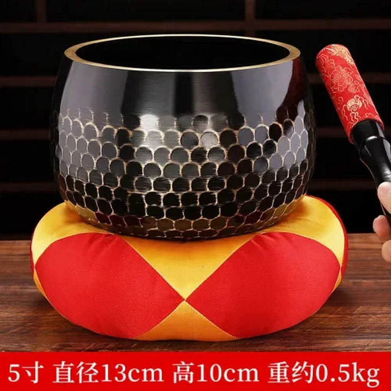 Handmade Scaled Brass Sound Bowl