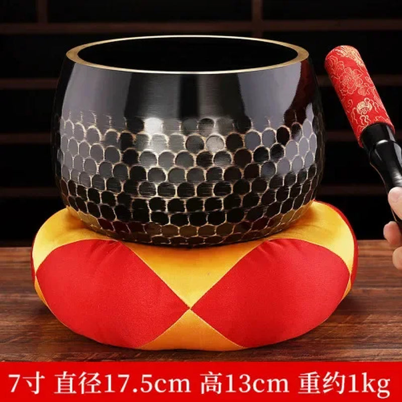 Handmade Scaled Brass Sound Bowl