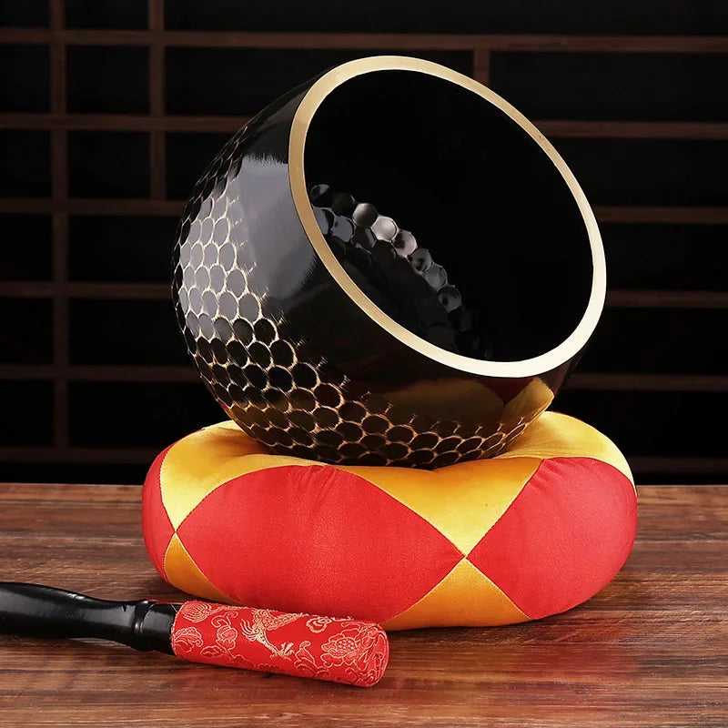 Handmade Scaled Brass Sound Bowl