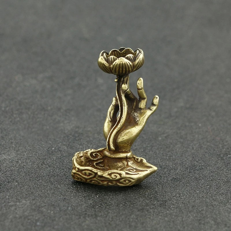 Elegant Hand Incense Burner