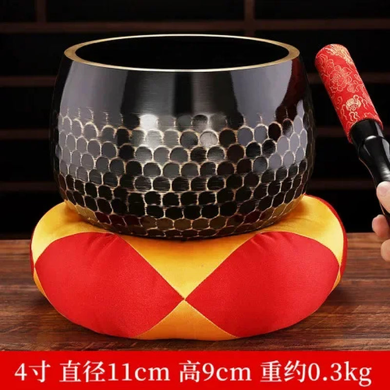 Handmade Scaled Brass Sound Bowl
