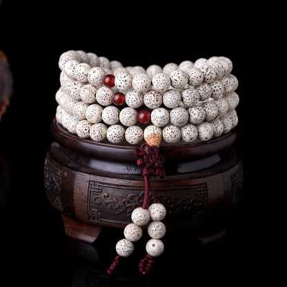 Tibetan Mara Bead Buddhist Meditation Amulet Star Moon Bodhi 108 Beads Beaded Necklace Bracelet Ladies Mens Good Luck Gifts